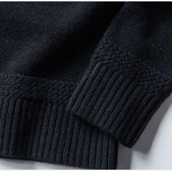 Taylor Stitch Ventana Sweater In Navy Merino Wool XS 36 Unisex NWT - Picture 10 of 15